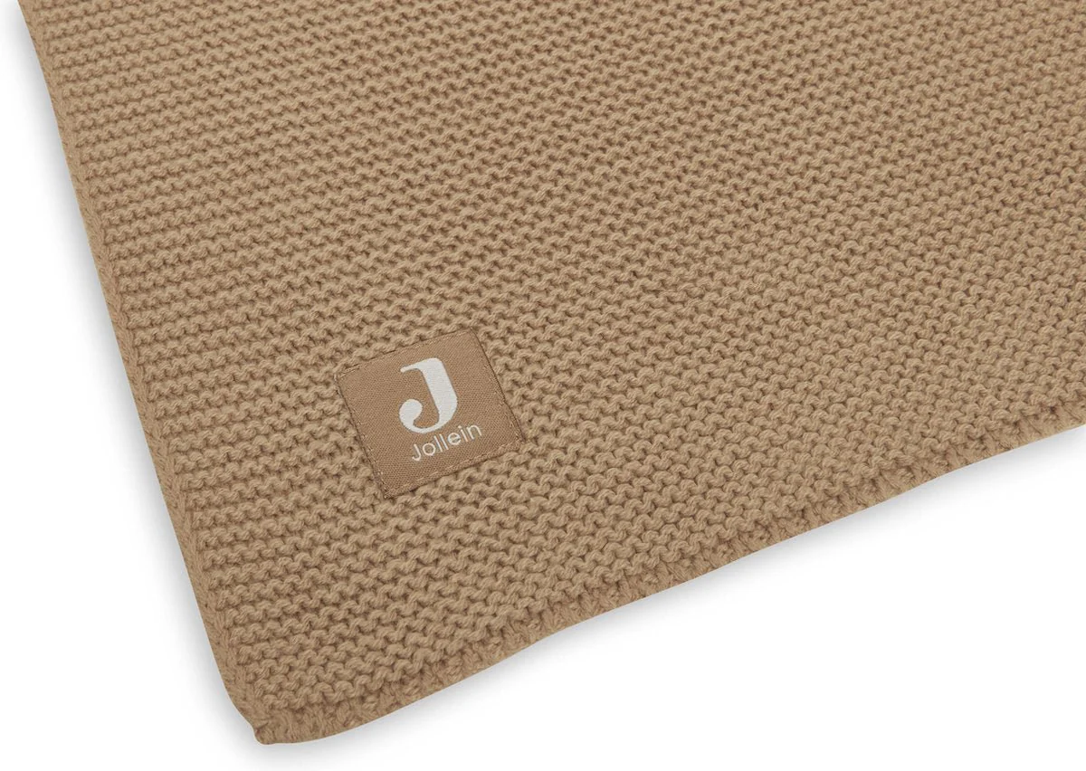 Jollein Wiegdeken Basic Knit Biscuit 75X100Cm - Image 3