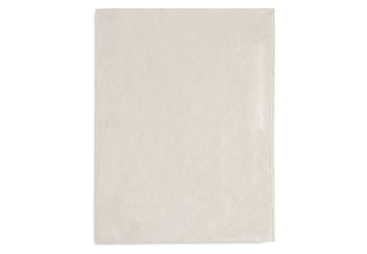 Jollein Wiegdeken Check Knit Oatmeal/Teddy Fleece 75 X 100 Cm - Image 2