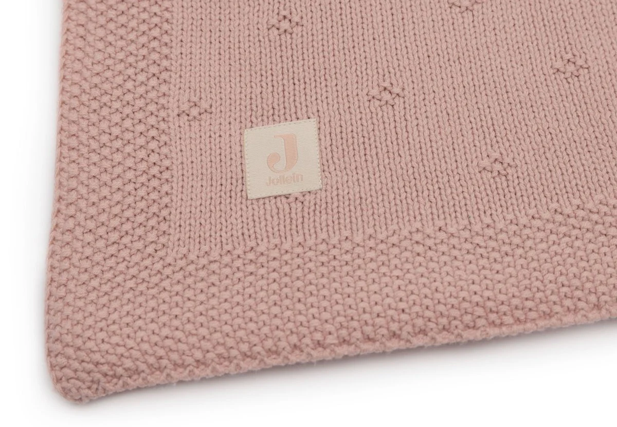 Jollein Wiegdeken Cosy Knit Wild Rose 75 X 100 Cm - Image 2