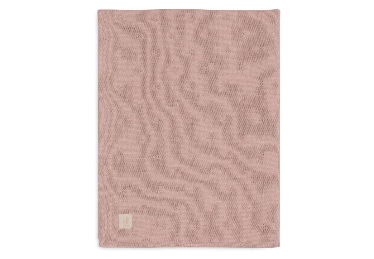 Jollein Wiegdeken Cosy Knit Wild Rose/Velvet 75 X 100 Cm - Image 5