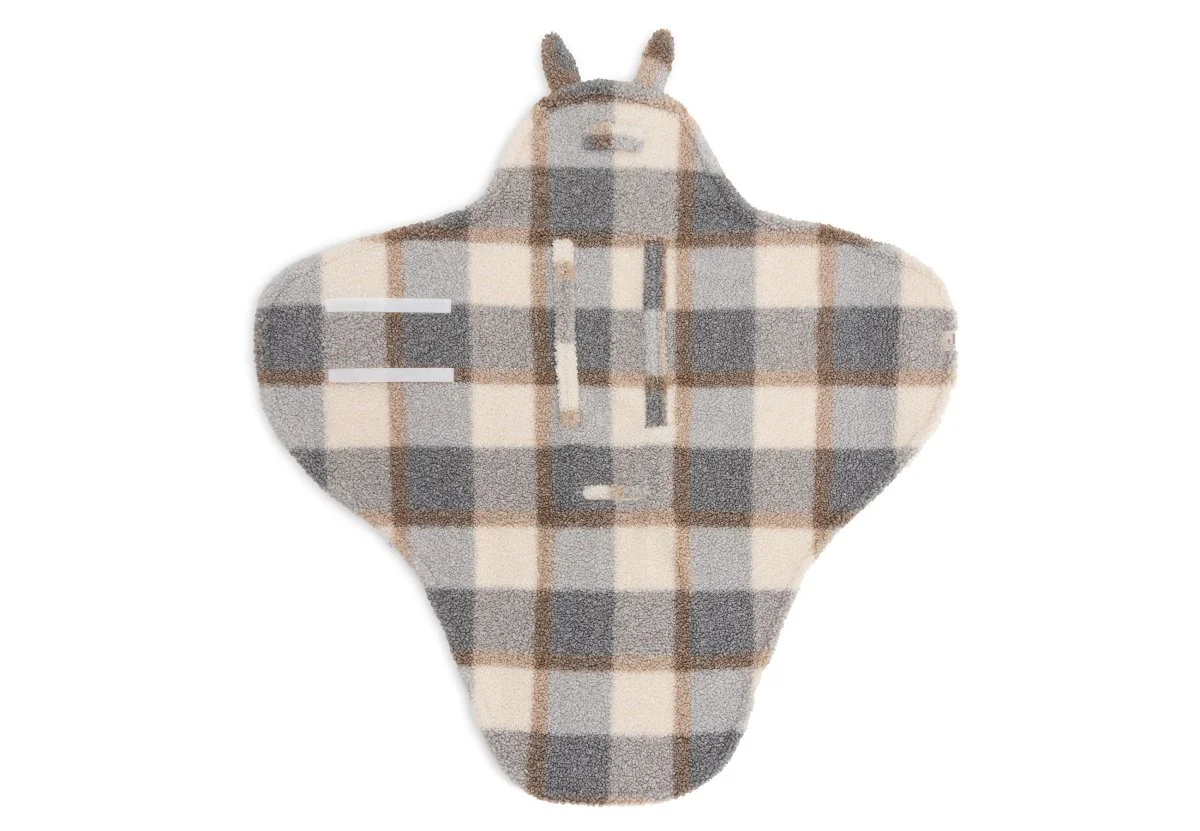 Jollein Wikkeldeken Baby Bunny Check Boucle - Image 3