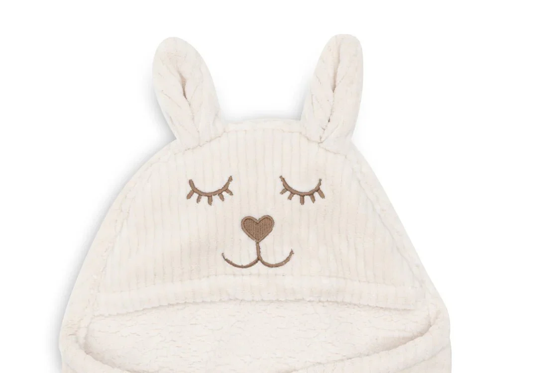 Jollein Wikkeldeken Baby Bunny Cloudy Rib/ Oatmeal - Image 5