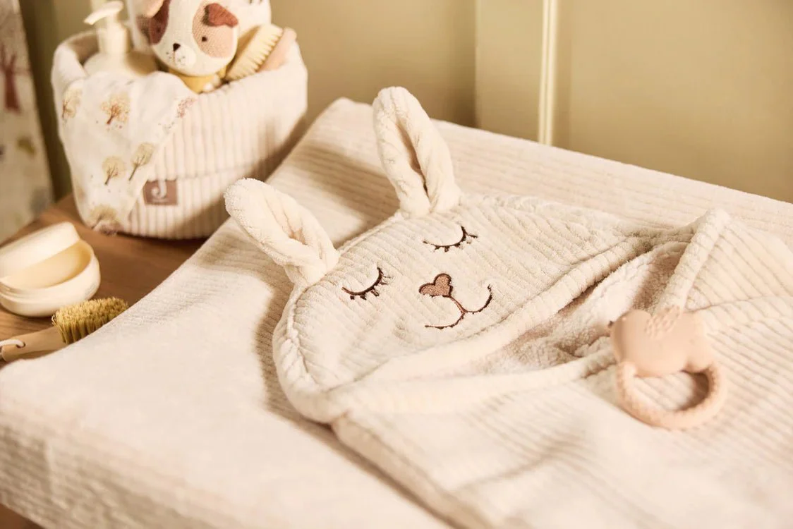 Jollein Wikkeldeken Baby Bunny Cloudy Rib/ Oatmeal - Image 6