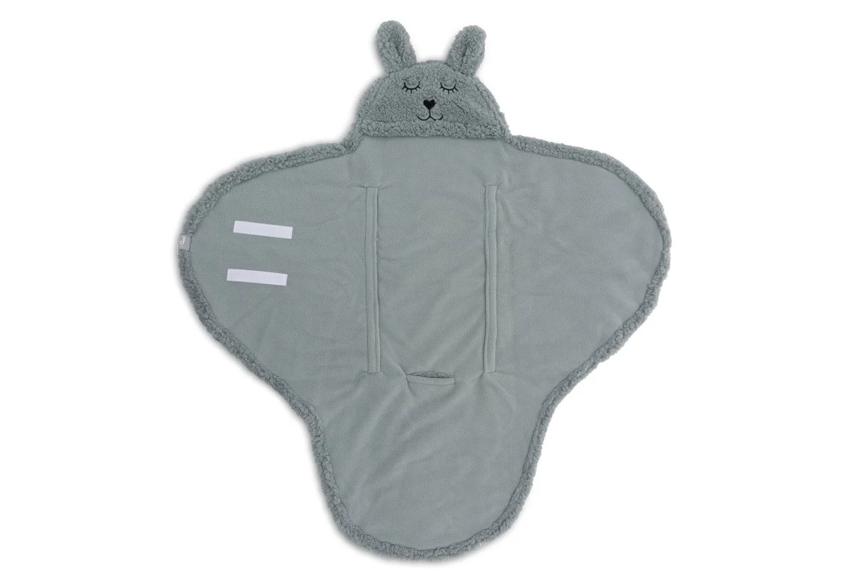 Jollein Wikkeldeken Baby Bunny Sea Green - Image 2