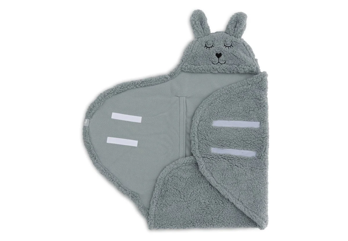 Jollein Wikkeldeken Baby Bunny Sea Green - Image 6