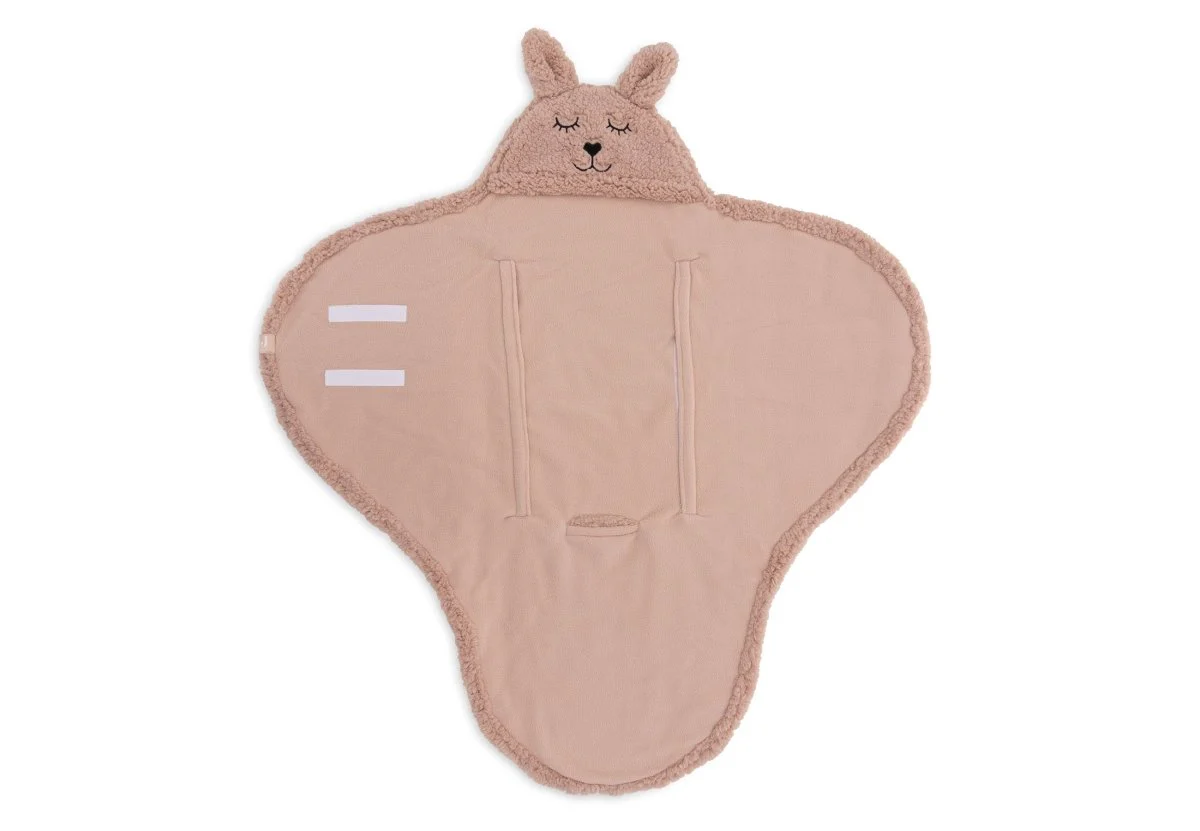 Jollein Wikkeldeken Baby Bunny Wild Rose - Image 2