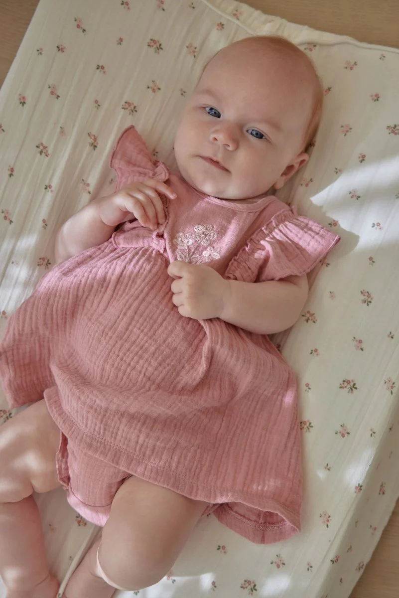Jurk roze met broekje Pink Blush - Image 11