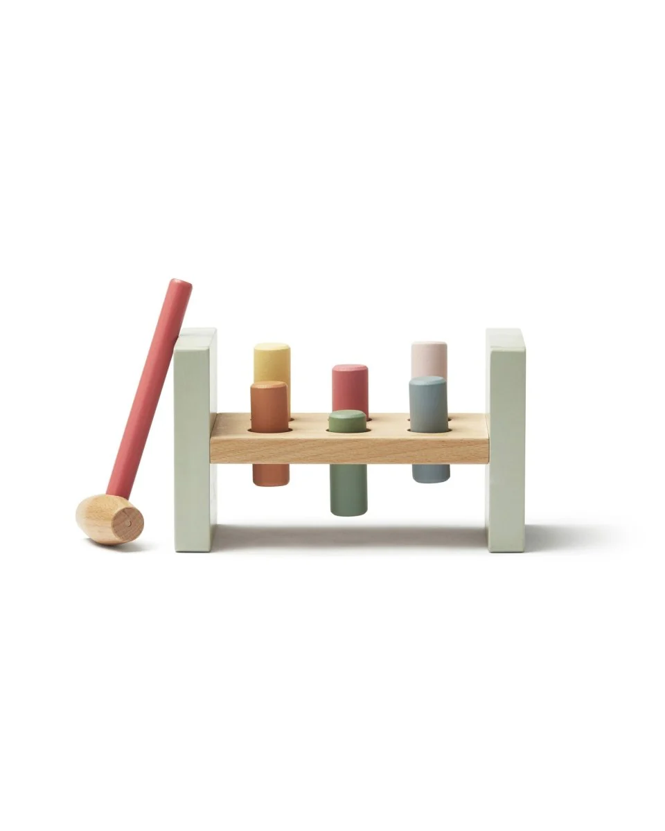 Kid's Concept Houten Speelgoed Hamerbank Edvin 20 x 10 x 12cm - Image 2