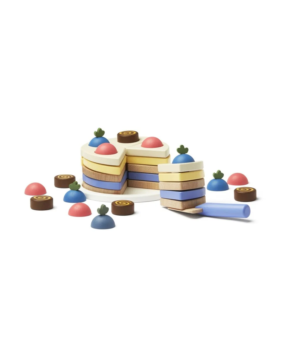 Kid's Concept Houten Speelgoed Taart - Image 2