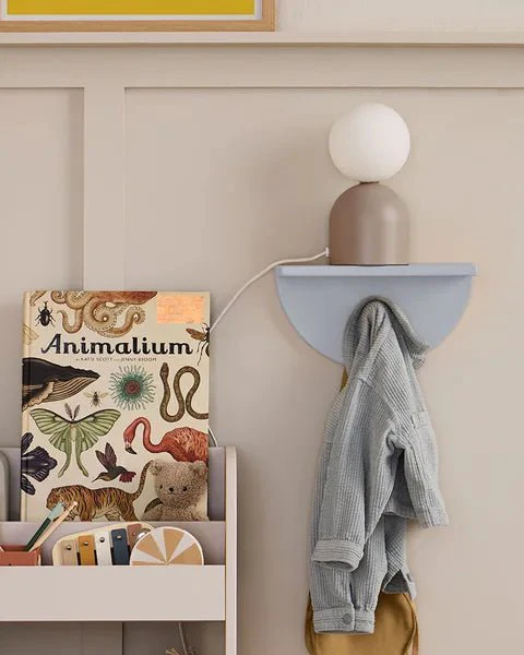 Kid's Concept Wandplank Circle Light Blue Star - Image 6