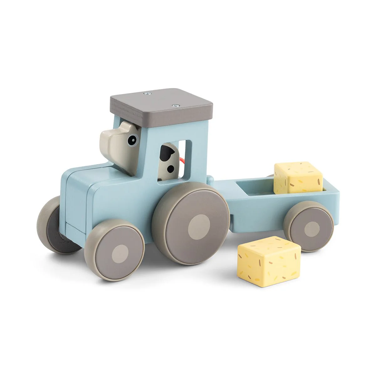 Kleine landbouwtractor Dotti Blue - Image 2