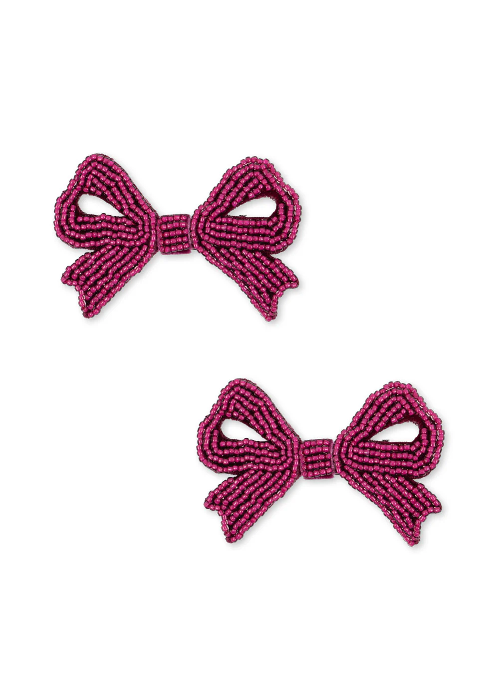 Konges Sløjd 2 Pack Pearly Bow Hair Clips Sangria