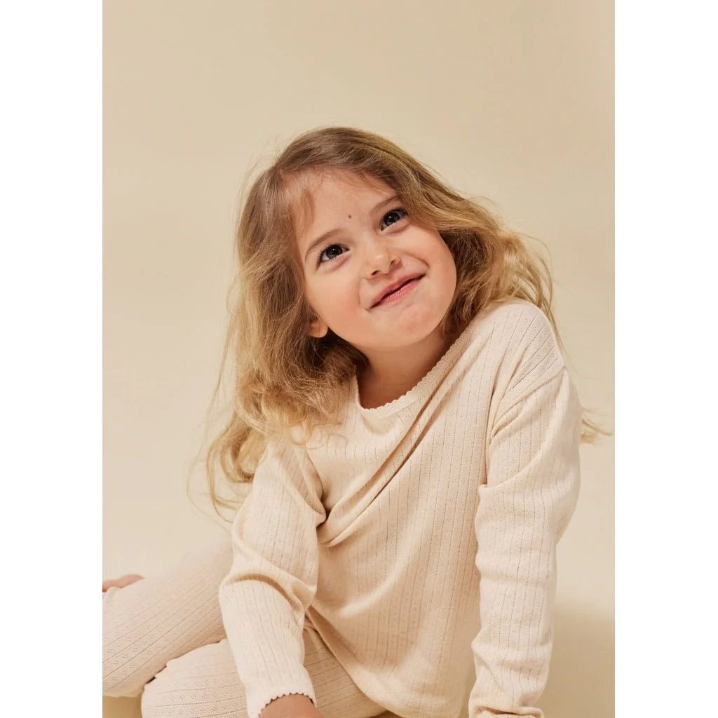 Konges Sløjd Baby Shirt Brazilian Sand - Image 5
