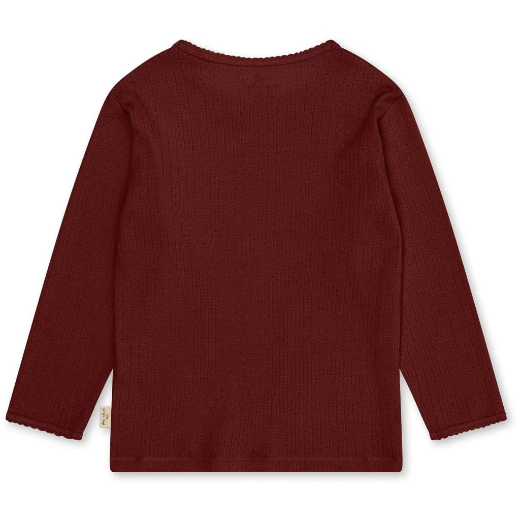 Konges Sløjd Baby Shirt Minnie Jolly Red - Image 2
