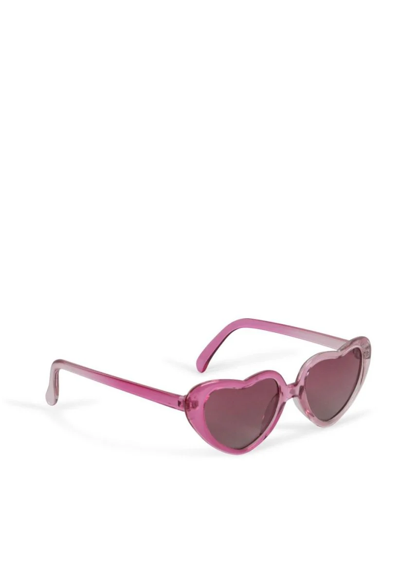 Konges Sløjd Baby Zonnebril Heart Pink Multi