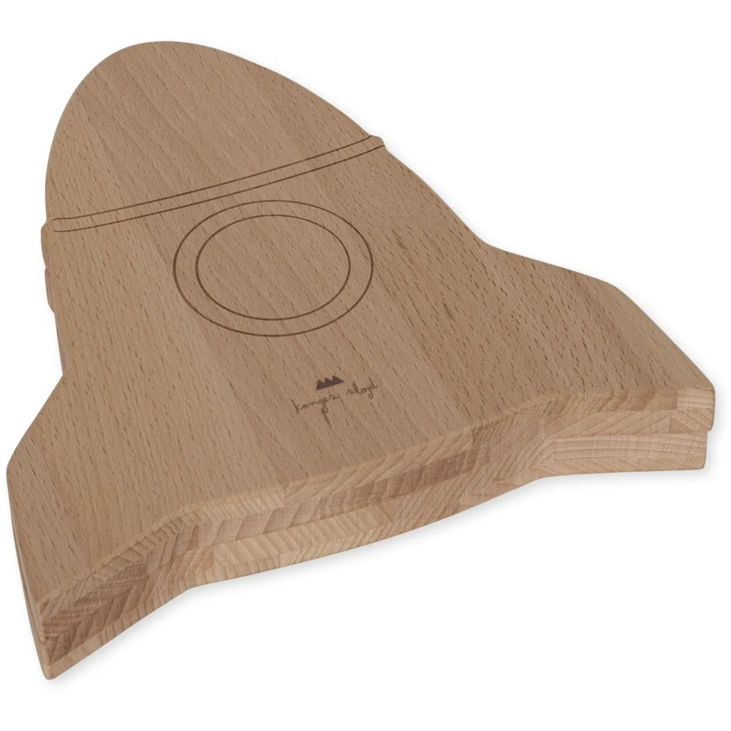 Konges Sløjd Houten Speelgoed Puzzle Rocket Fsc Multi Color - Image 4