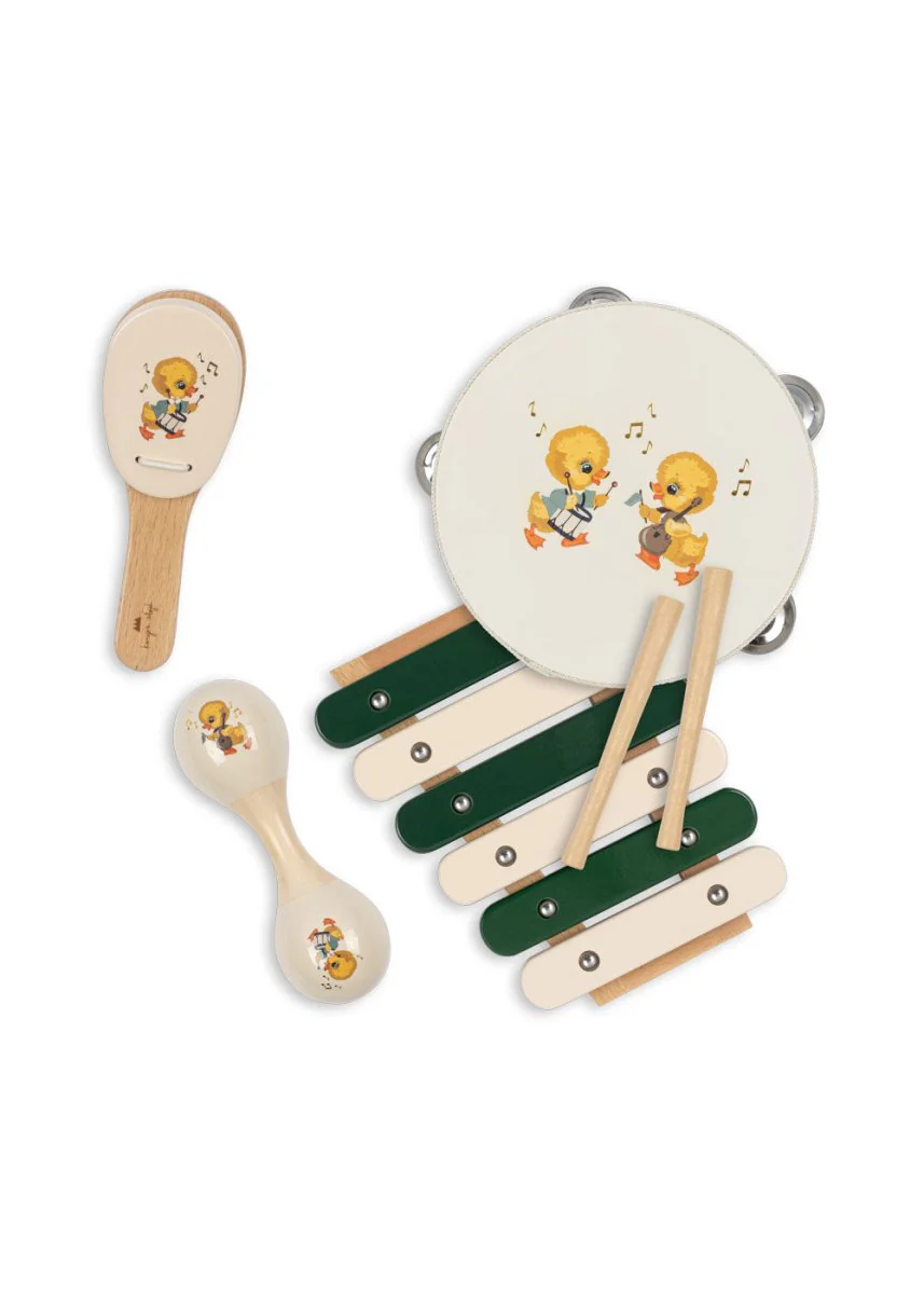 Konges Sløjd Muziekinstrumenten Set Green - Image 2
