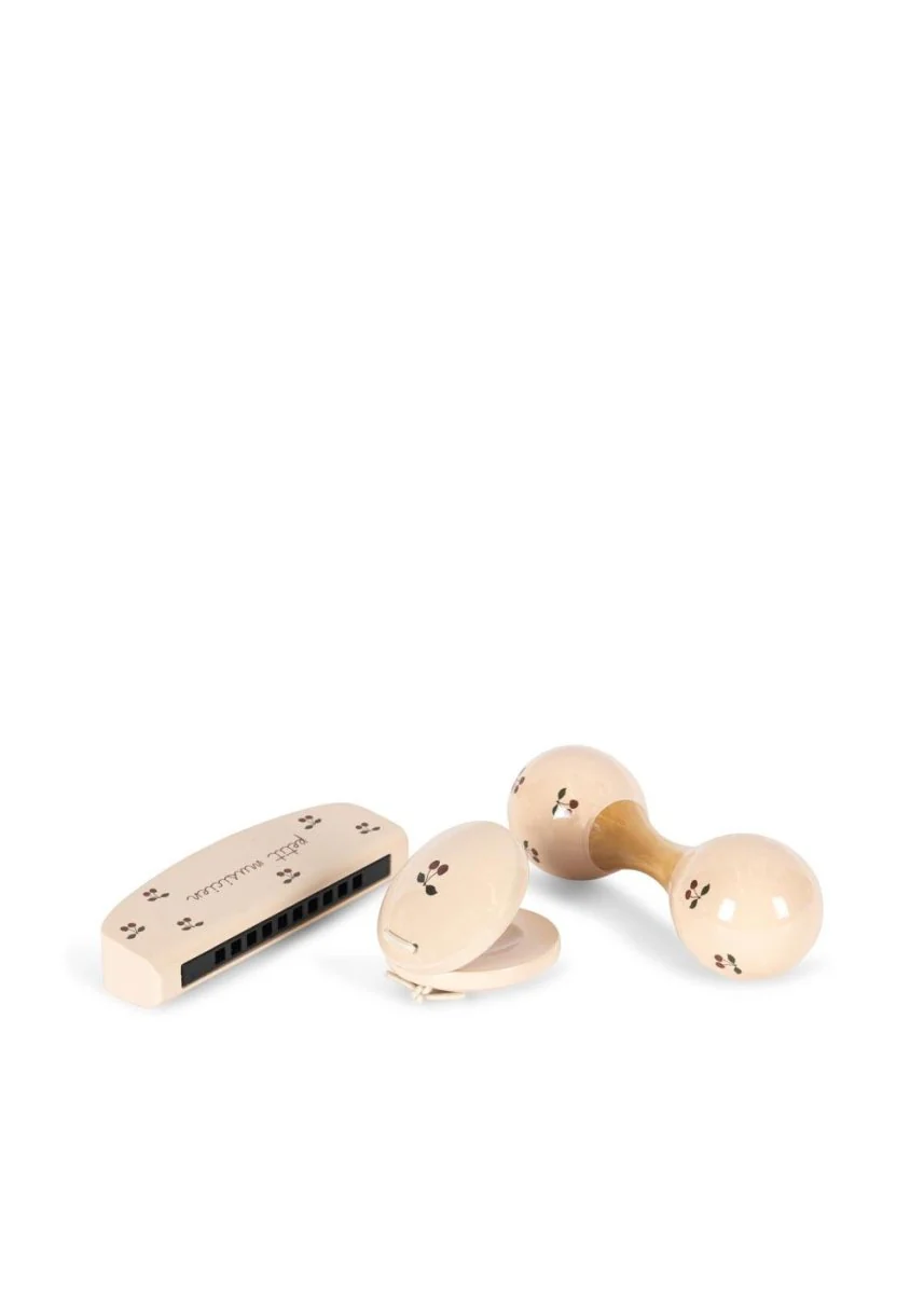 Konges Slojd Muziekinstrumenten Set Petit Glossy Cherry