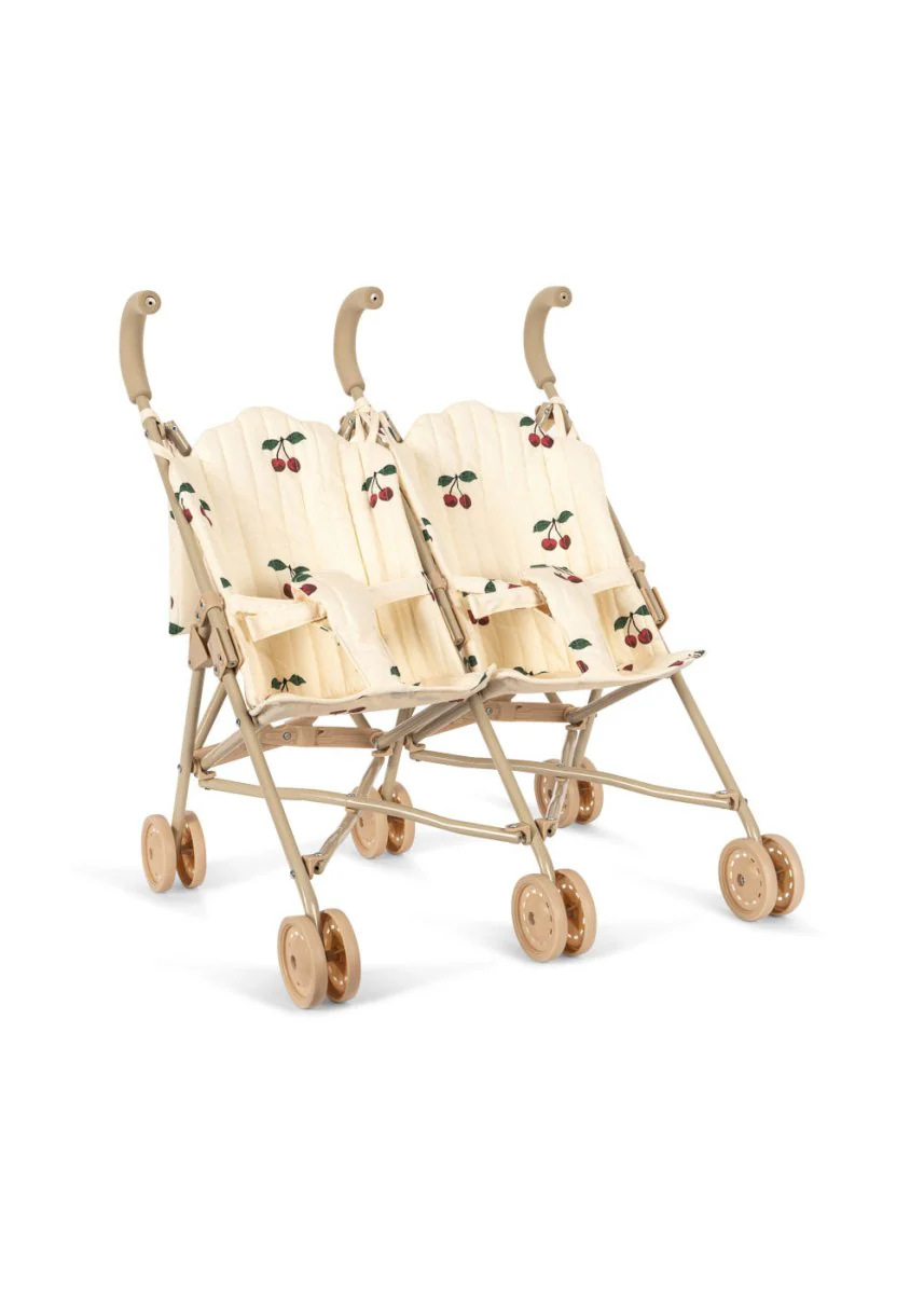 Konges Slojd Poppenbuggy Twin Ma Grande Cerise