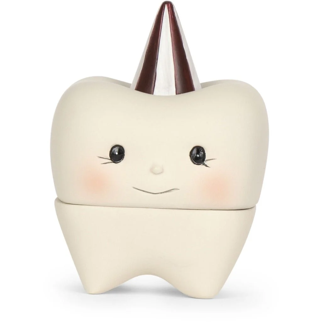 Konges Sløjd Tandendoosje Off White 9Cm