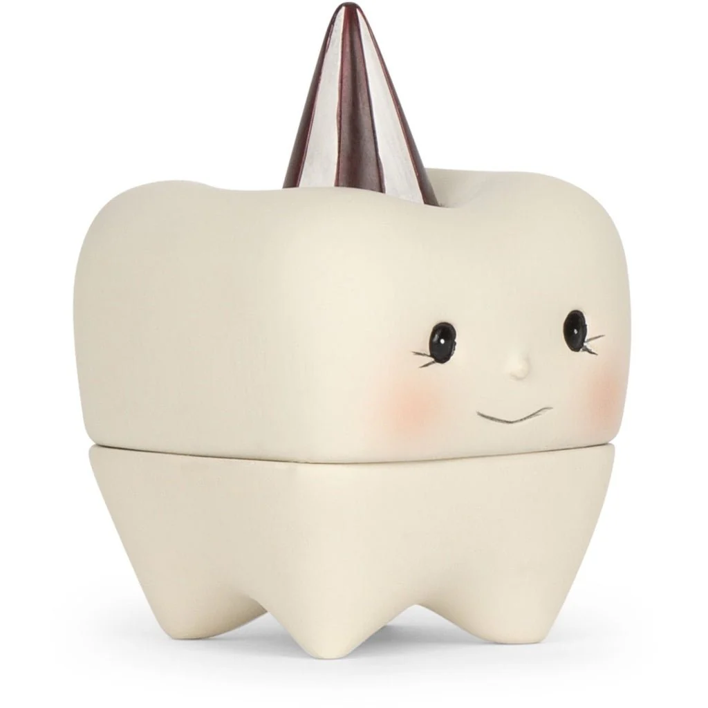 Konges Sløjd Tandendoosje Off White 9Cm - Image 2