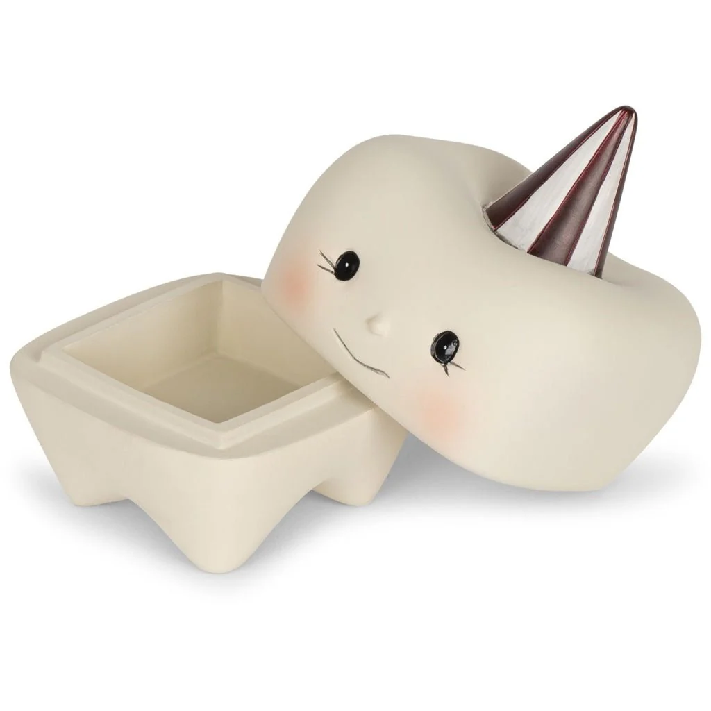 Konges Sløjd Tandendoosje Off White 9Cm - Image 3