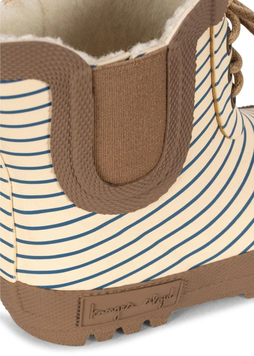 Konges Sløjd Thermo Laarsjes Print Stripe Bluie - Image 5
