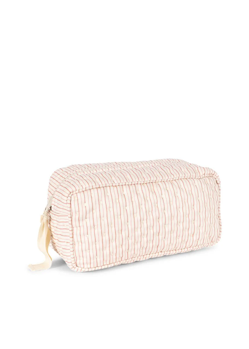 Konges Sløjd Toilettas Stripie Petite Rose 3S