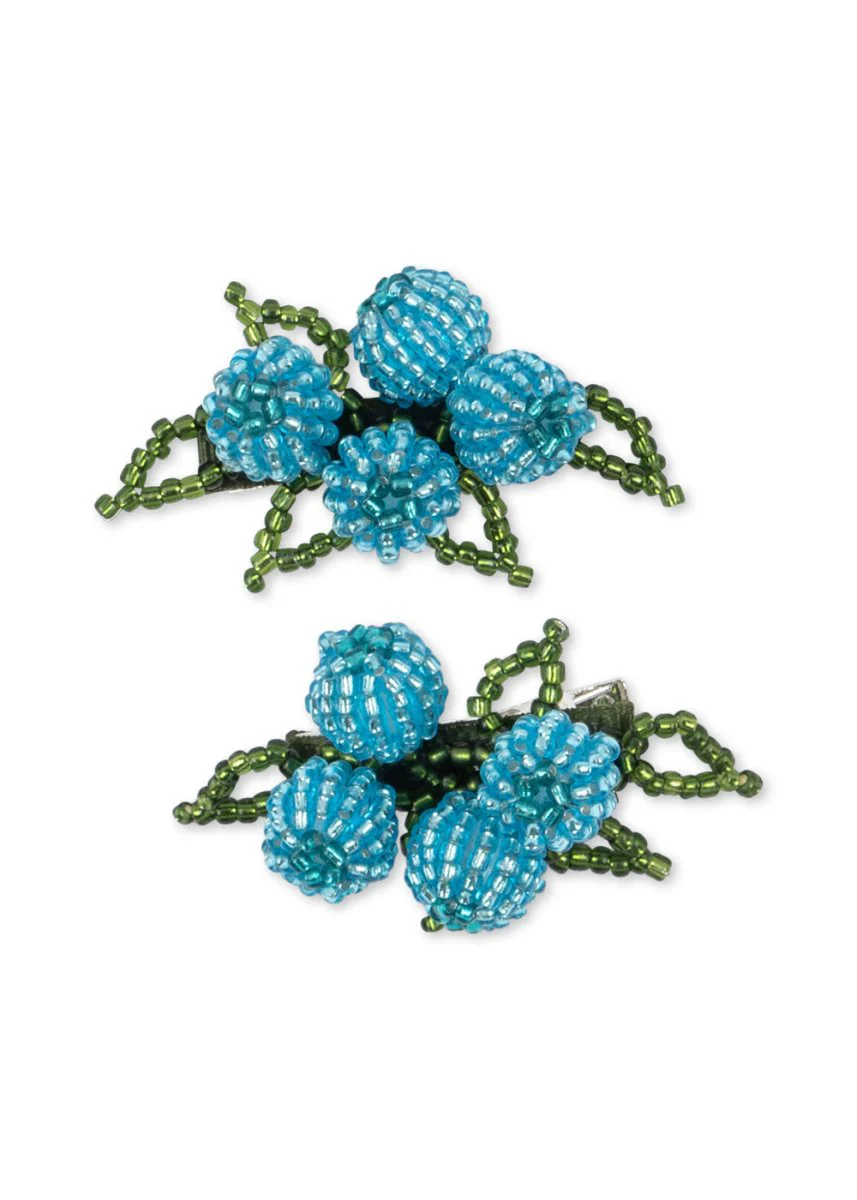 Kralen Haarspeldjes Blueberries 2st - Image 3