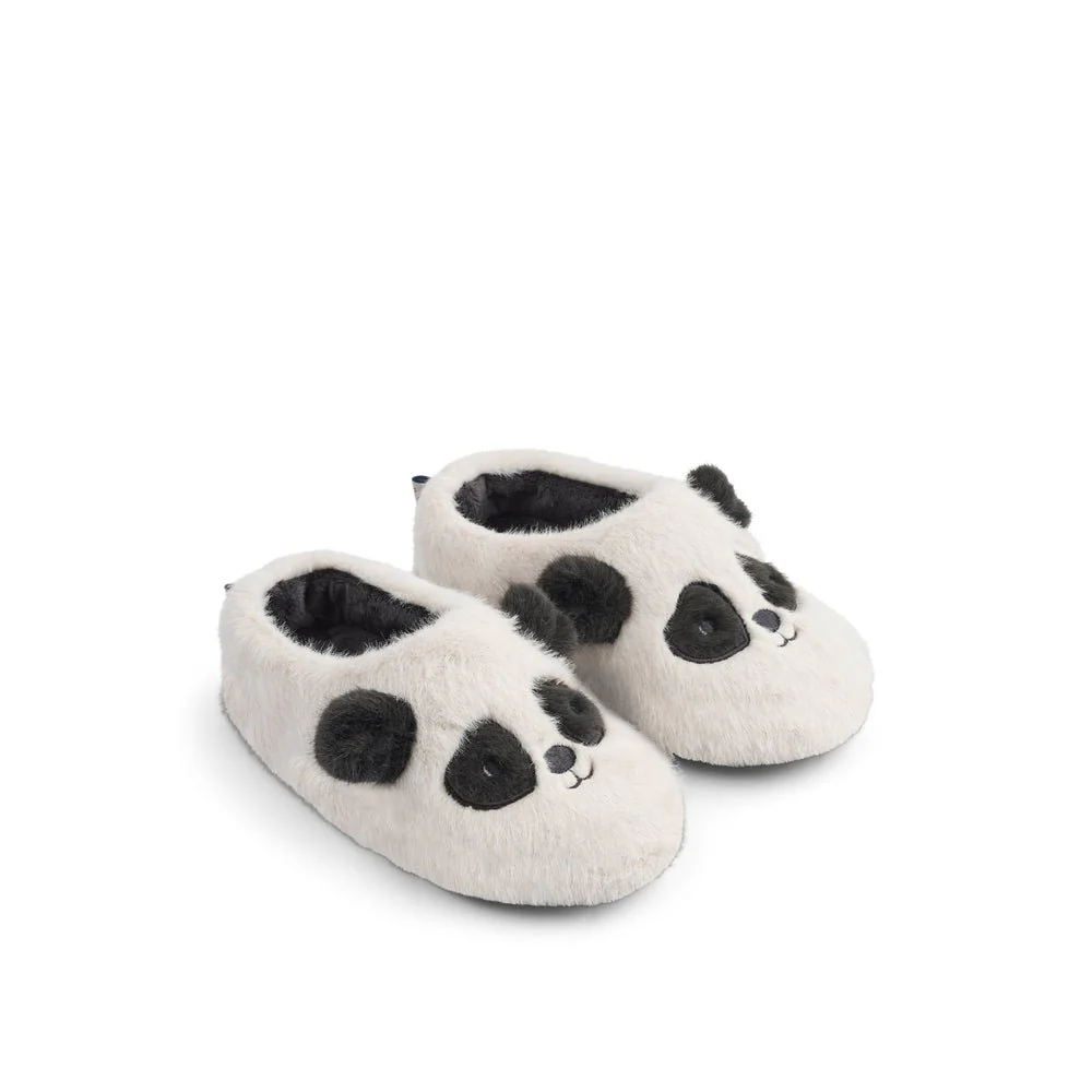 Liewood Babyslofjes Aviaja Panda Sandy/ Dark Grey
