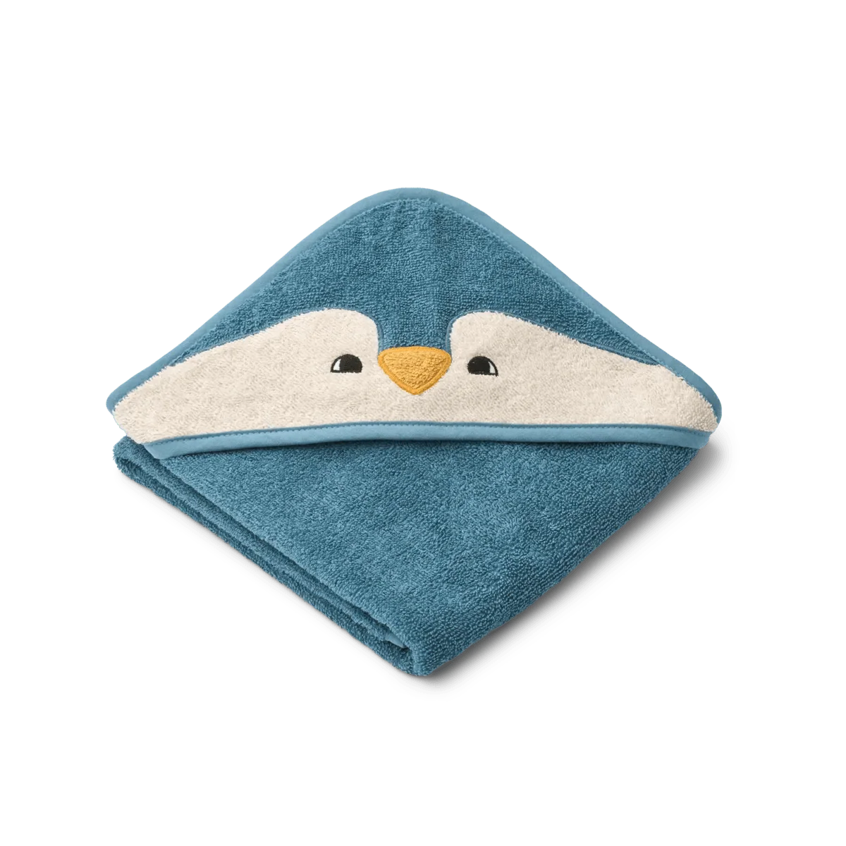 Liewood Badcape Baby Albert Penguin Ocean View Mix