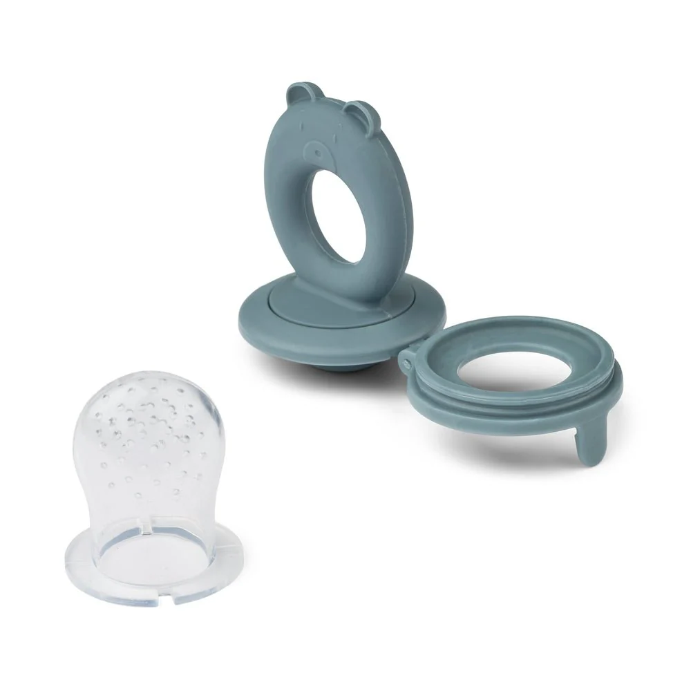 Liewood Fingerfeeder Miranda Bear Shape Whale Blue/Dove Blue 2St - Image 4