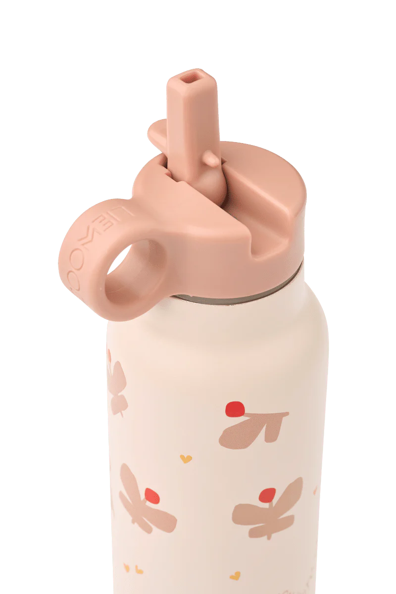 Liewood Rietjesbeker Falk Butterfly/ Apple Blossom 350Ml - Image 2