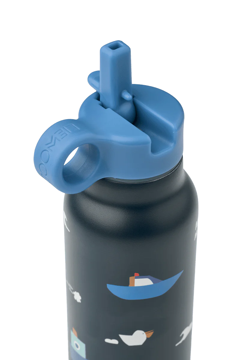 Liewood Rietjesbeker Falk Sailing Classic Navy 350Ml - Image 2
