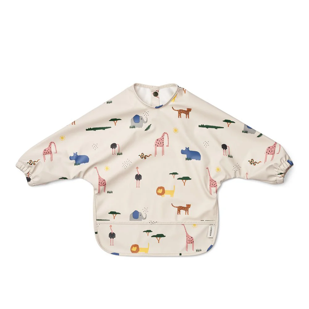 Liewood Slabbetje Merle Safari Sandy