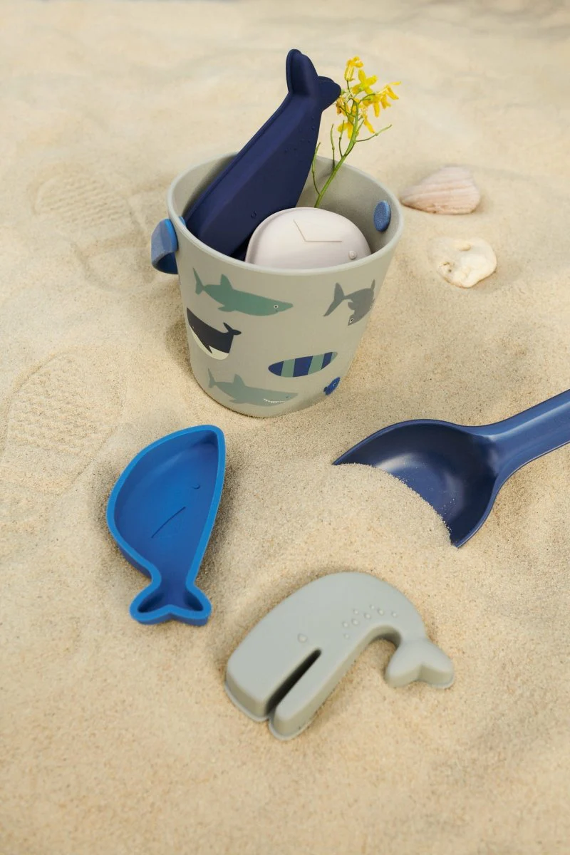 Liewood Strandtentje Gilma Shark Dove Blue - Image 2