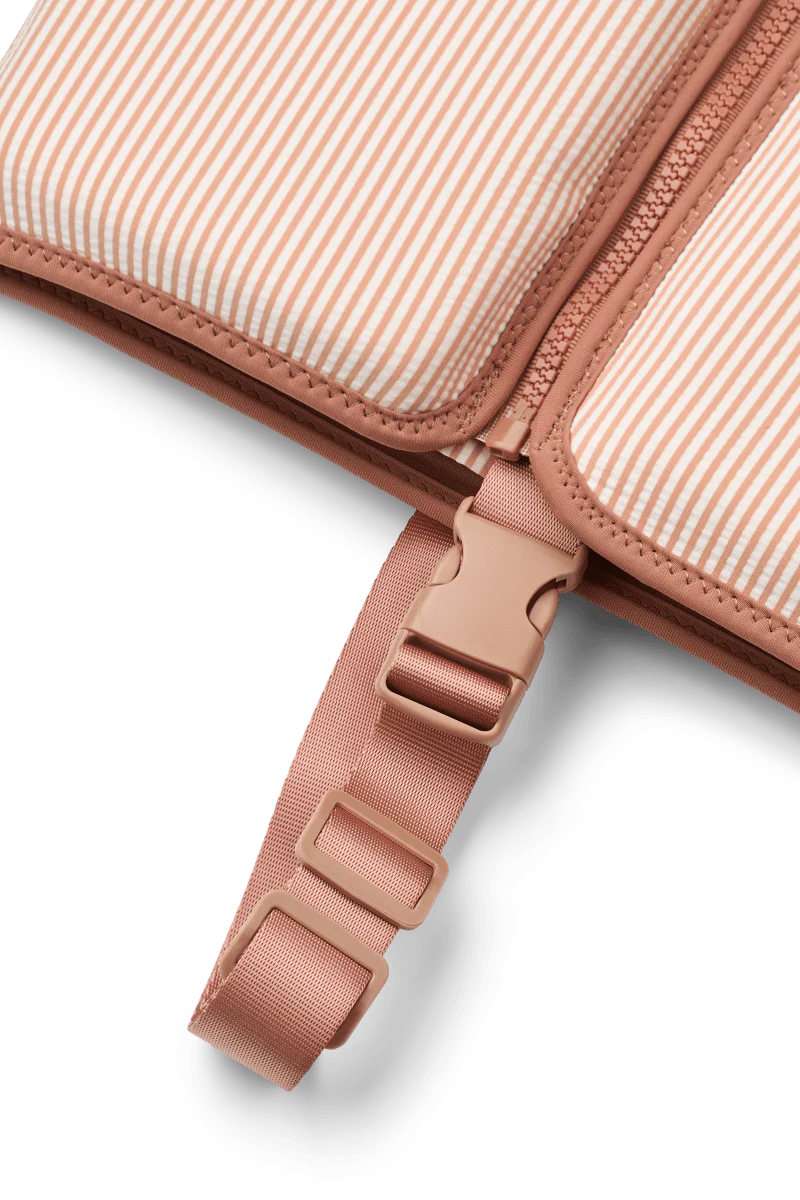 Liewood Zwemvest Dove Seersucker Pale Tuscany/ Creme De La Creme - Image 4