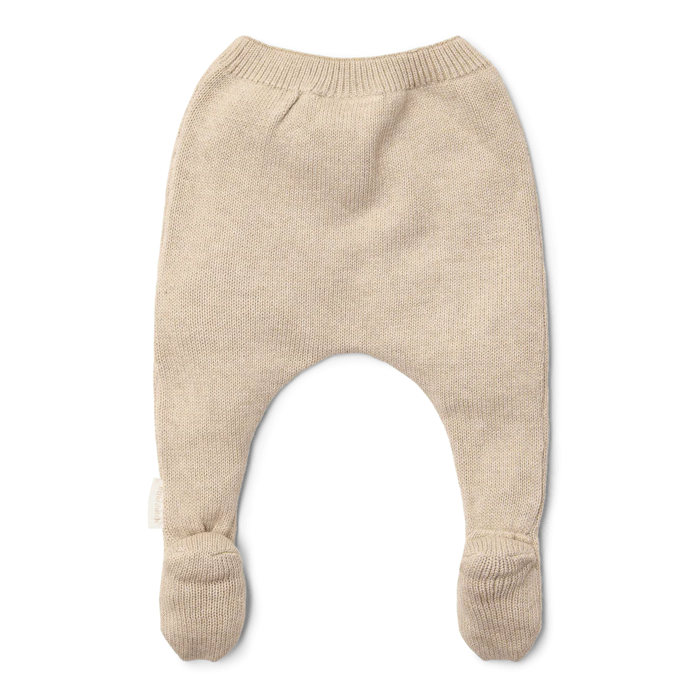 Little Dutch Baby Broekje Gebreid Soft Beige Melee - Image 2