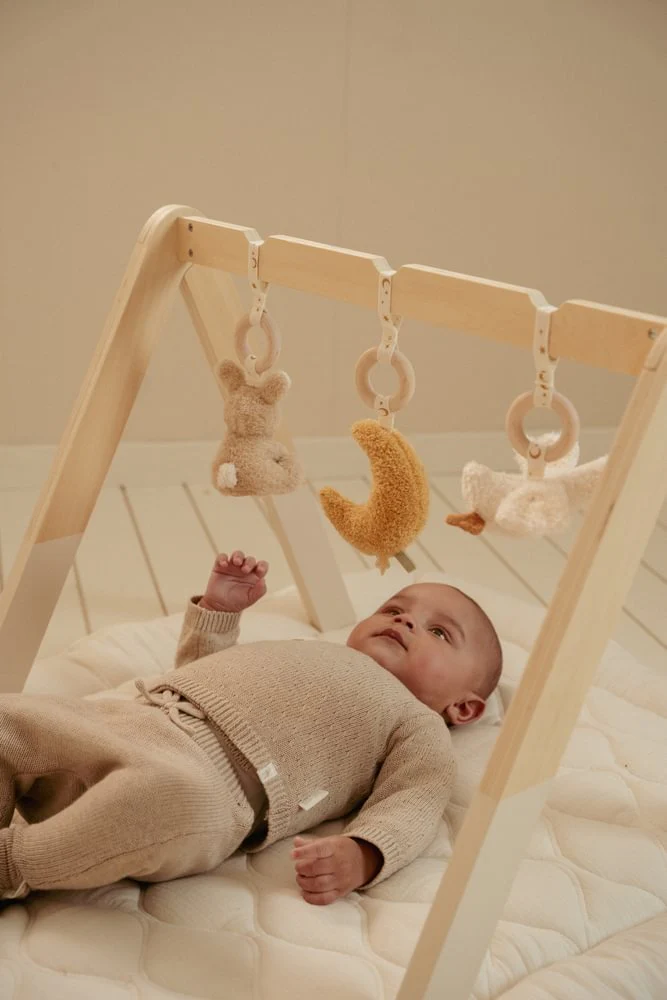 Little Dutch Baby Broekje Gebreid Soft Beige Melee - Image 6