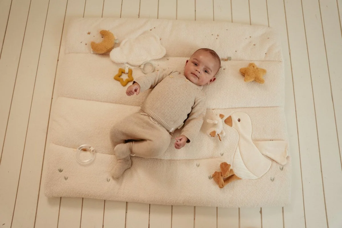 Little Dutch Baby Broekje Gebreid Soft Beige Melee - Image 8