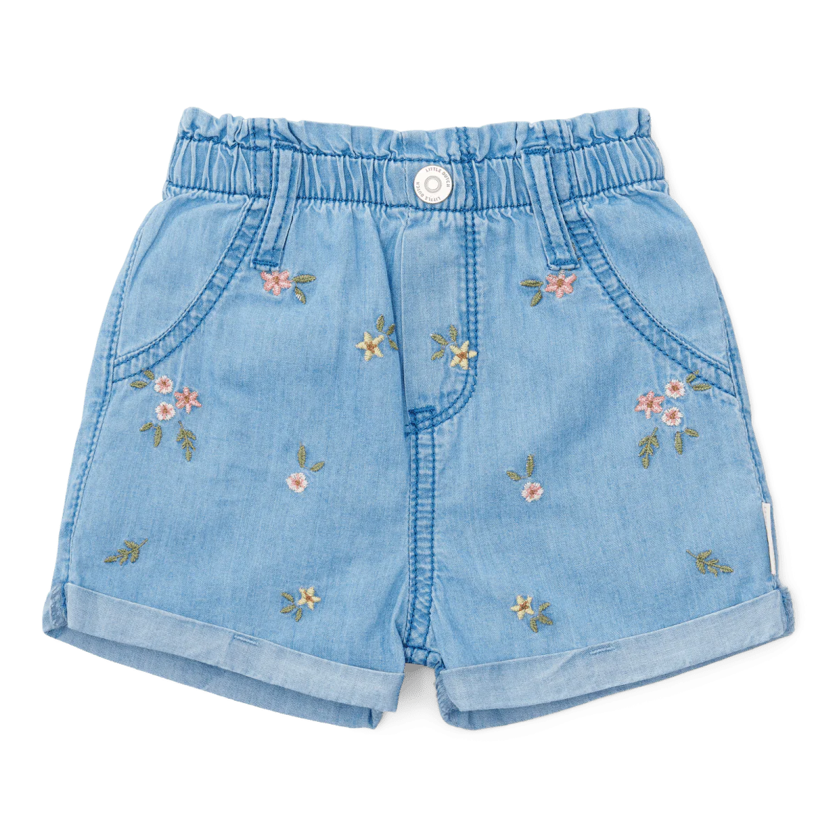 Little Dutch Baby Broekje Kort Denim Geborduurd