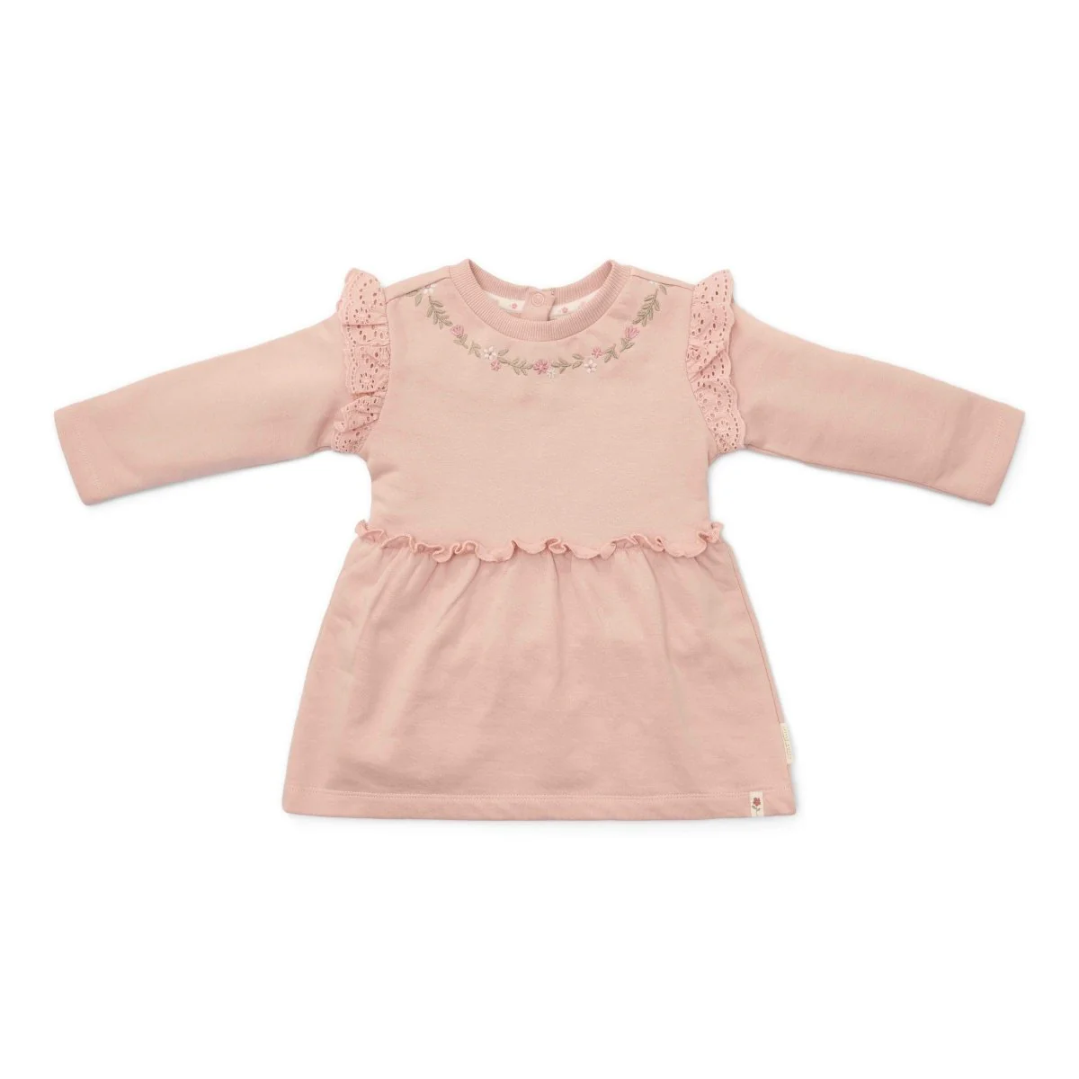 Little Dutch Baby Jurkje Lange Mouwen Soft Rose
