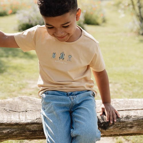 Little Dutch Baby Shirt Korte Mouw Almond - Image 3