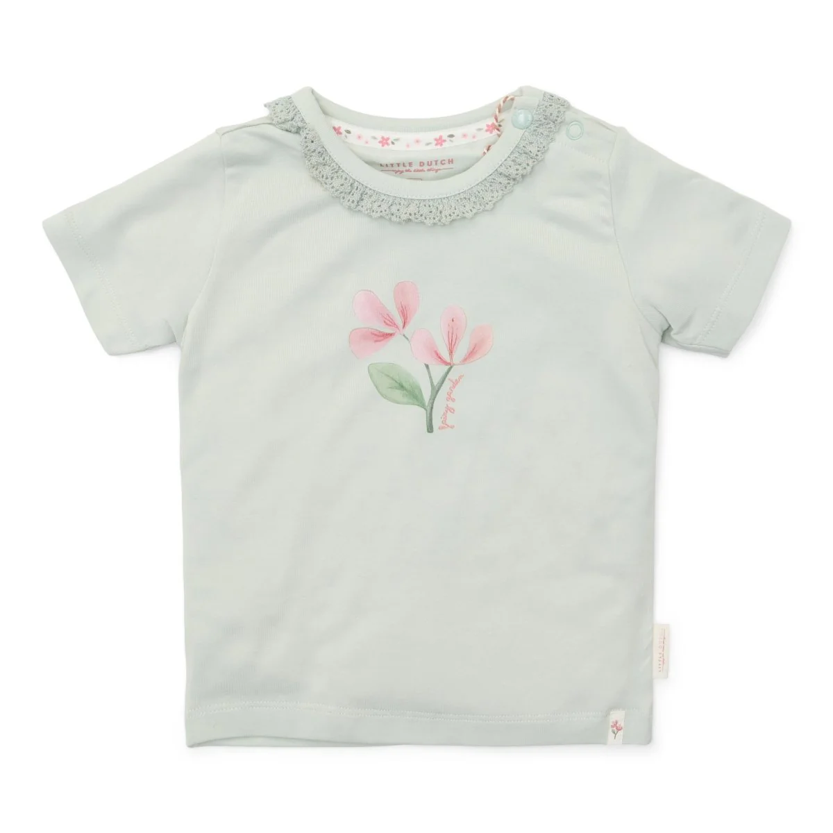 Little Dutch Baby Shirt Korte Mouw Fairy Mint