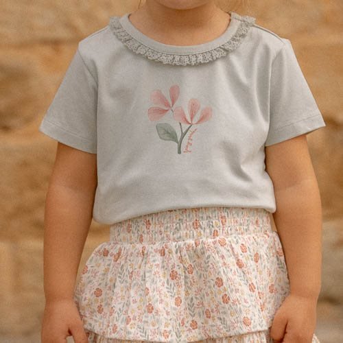 Little Dutch Baby Shirt Korte Mouw Fairy Mint - Image 4