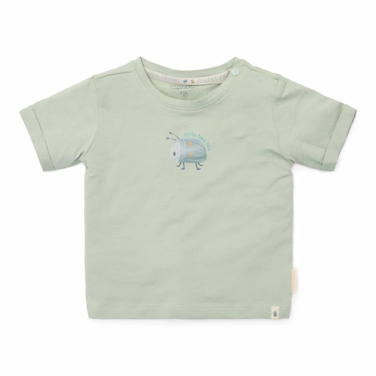 Little Dutch Baby Shirt Korte Mouw Forest Mint