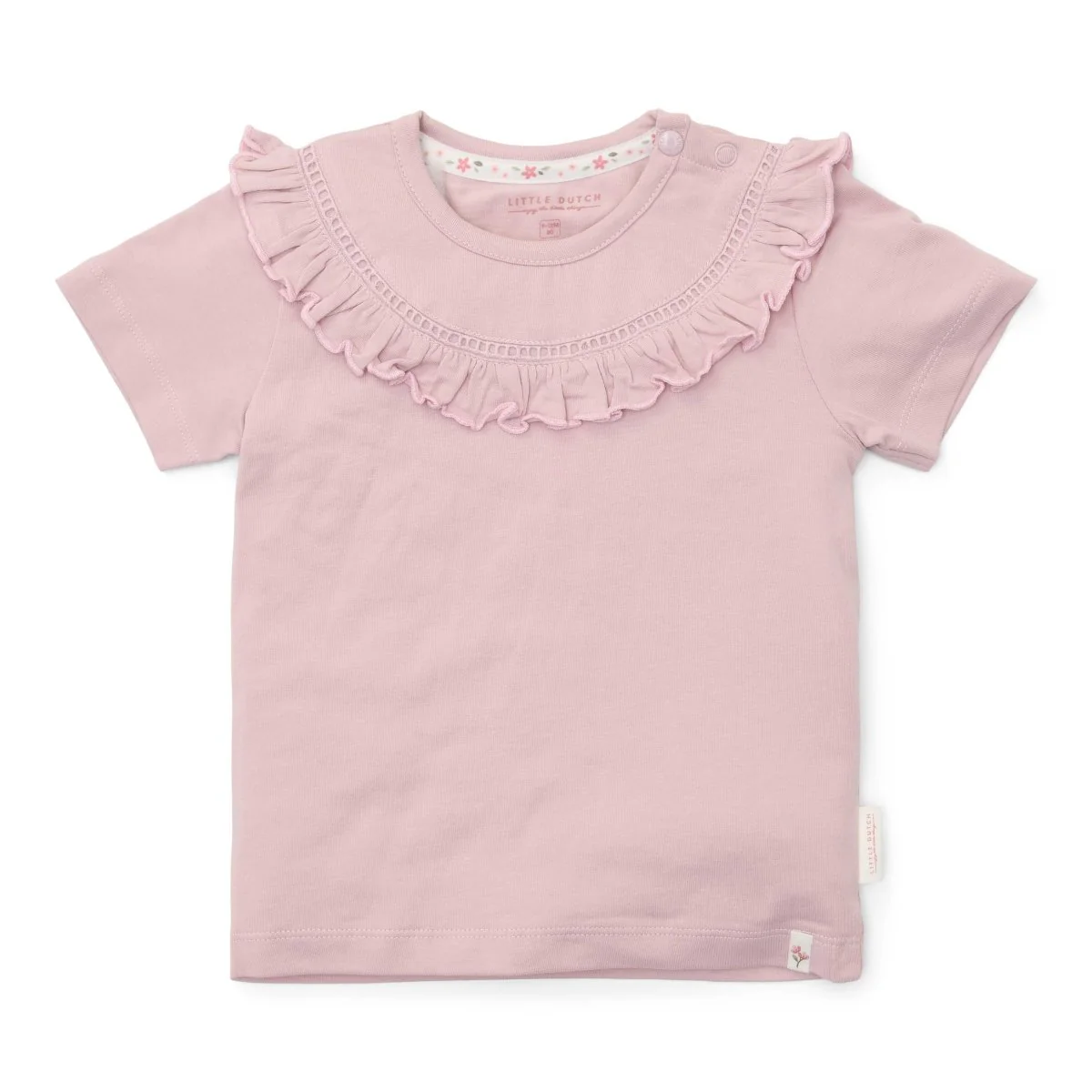 Little Dutch Baby Shirt Korte Mouw Lilac