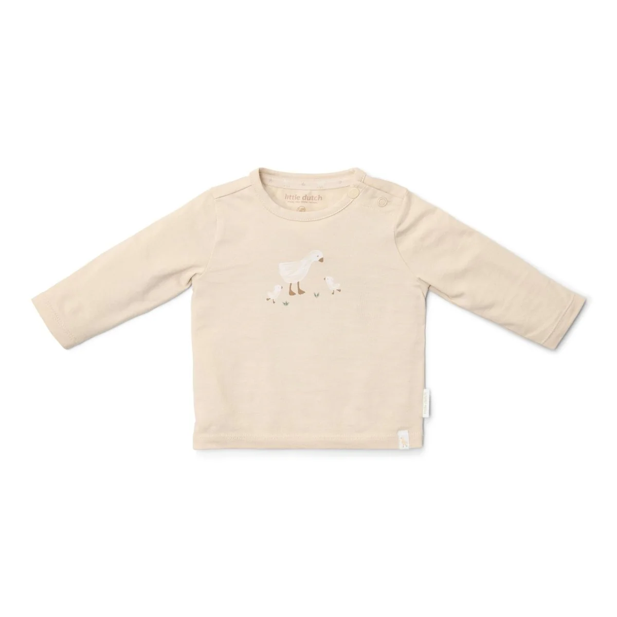 Little Dutch Baby Shirt Lange Mouw Sand