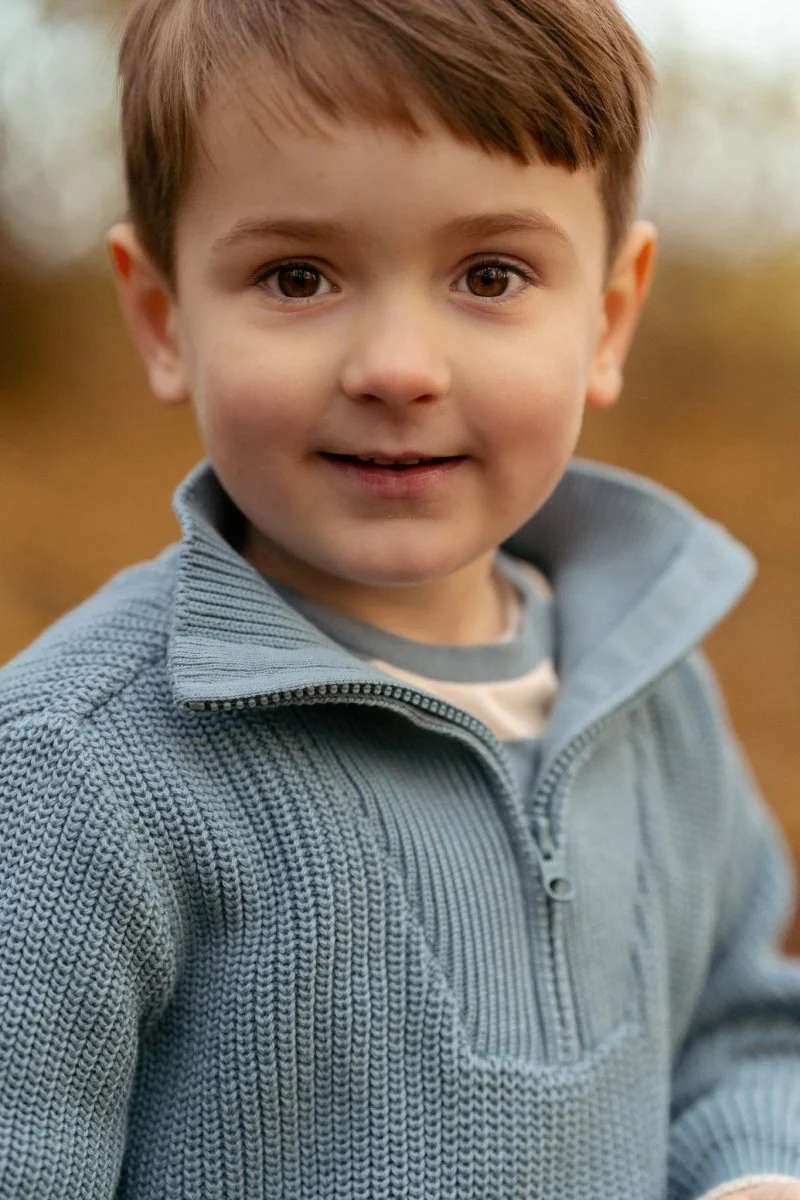 Little Dutch Baby Shirt Lange Mouw Zand Blauw Gestreept - Image 6