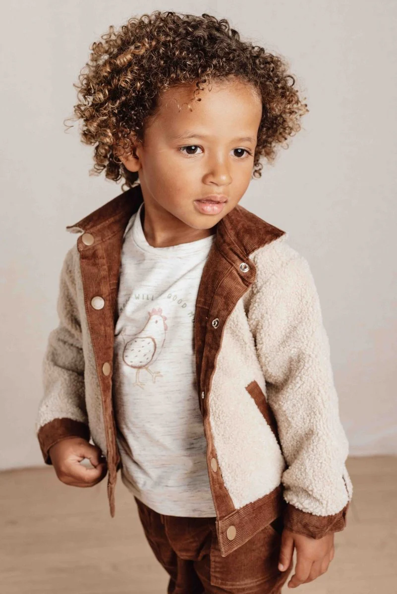 Little Dutch Baby Shirt Lange Mouwen Off White - Image 5